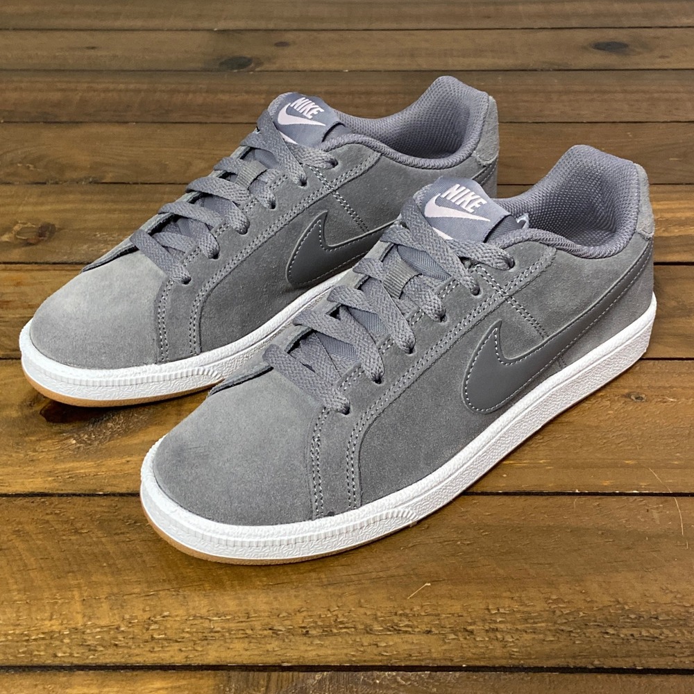 Nike Court Royale Suede Gunsmoke Grey Low Top Sneakers 916795-003 Wmns 7